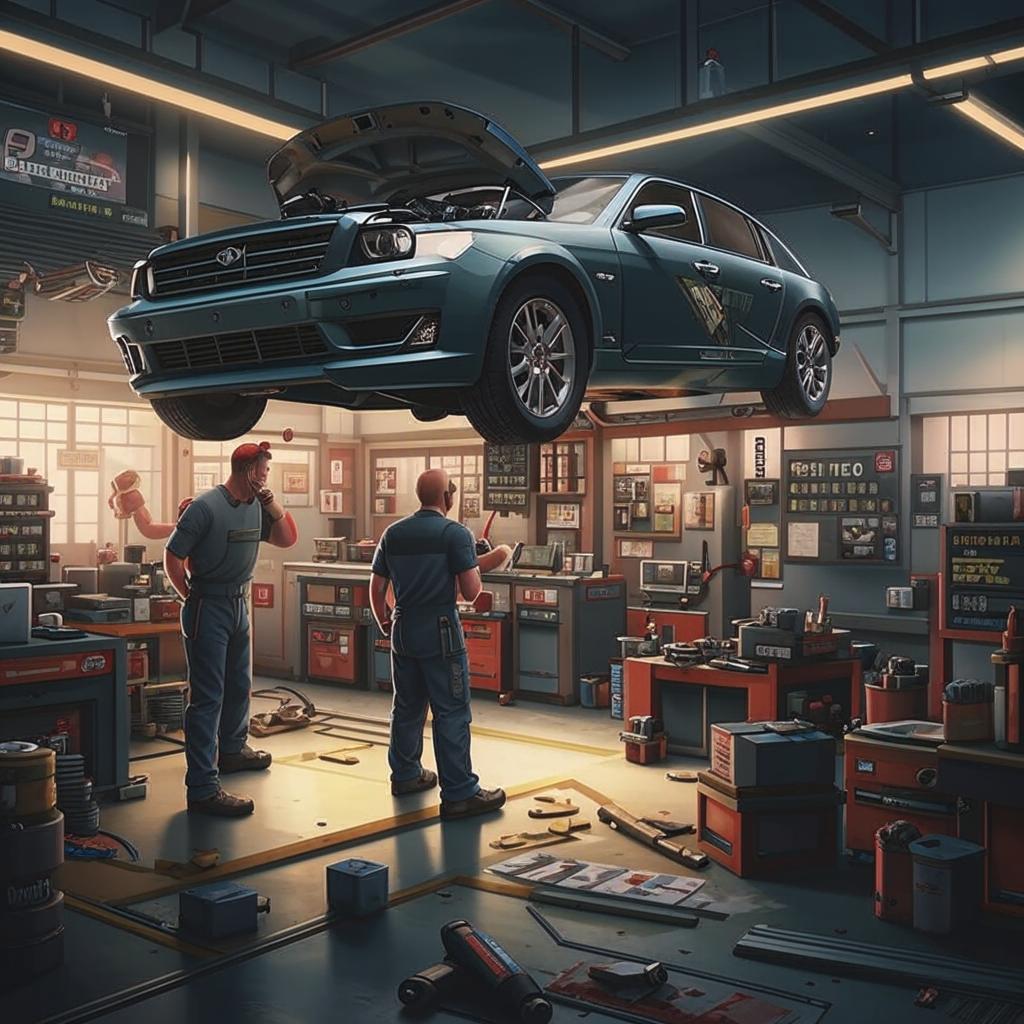 Centre de maintenance auto